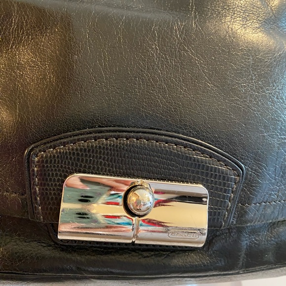 Coach Kristen Black Shoulder Bag - Picture 2 of 10